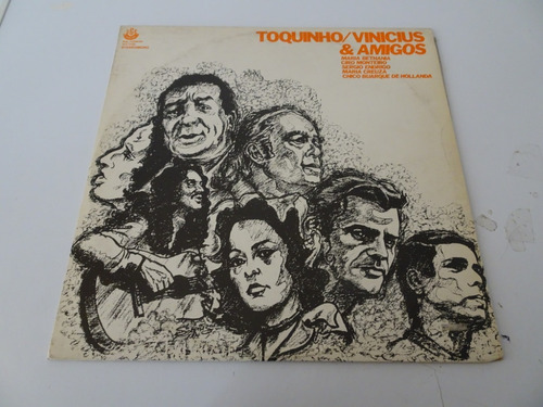 Vinicius & Toquinho Y Amigos - Vinilo Brasil 1973