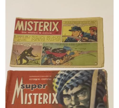 Revista Super Misterix Mayo De 1955 132 Pag