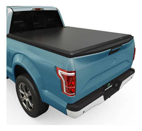 Autosaver88 Cubierta Tonneau Suave Cuatro Pliegue Para Caja