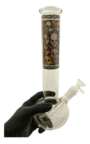 Bong Vidrio D&k Grande 30cm -importado-calidad-pipa