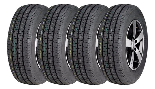 Kit 4 Pneus Ovation Aro 16c 215/65r16c V-02 8 Lonas 109/107t