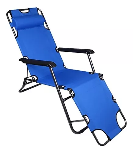 Silla Plegable Reposera Portatil Playa Camping Campo