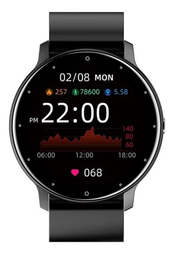 Reloj Inteligente Pulsera Zl02 Deportivo Mujeres Hombres