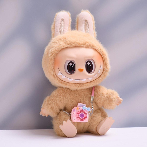 Muñeco De Peluche Mini Cámara Adorno De Cámara En Rosa