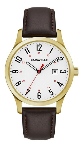 Reloj Caravelle Para Hombre 40 Mm Diseño Timeless 44b116