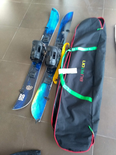 Splitboard Burton Landlord 159 + Pieles + Kit Voile