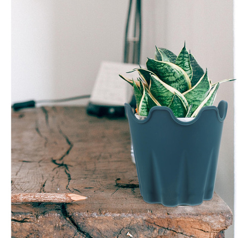 Maceta De Silicona Para Vivero, Jardín, Maceta Flow, 3 Unida