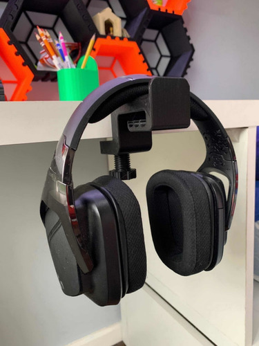 Imagen 6 de 9 de Soporte De Escritorio Para Auriculares Gamer Stand Premium.