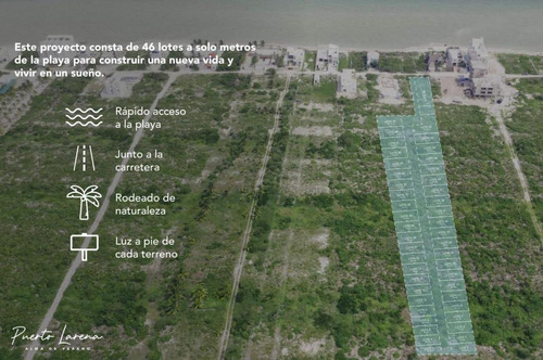 Terreno En Pueblo Chicxulub Puerto Listo Para Construir