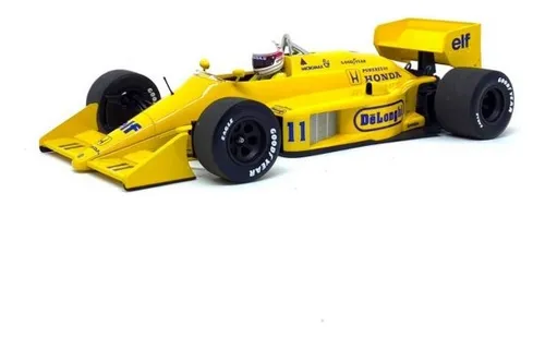 LOTUS HONDA 99T AYRTON SENNA WINNER MONACO GP 1987 1/18