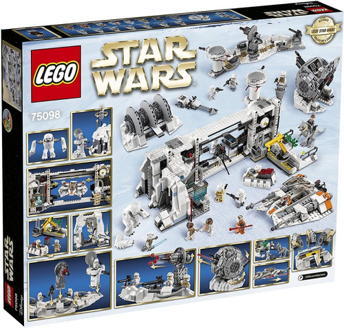 Lego 75098 Star Wars Asalto A Hoth Kit De Construcción