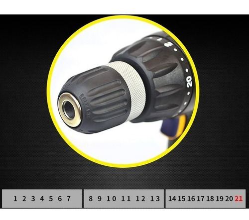 Taladro Atornillador Inalambrico Durofix, Kit Completo