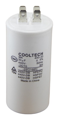 Capacitor De Marcha Cooltech 30 Mf 440 