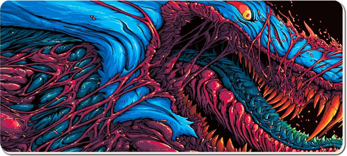 Mousepad Hyper Beast  Xxl 90x40cm Gammer Cs Go L: