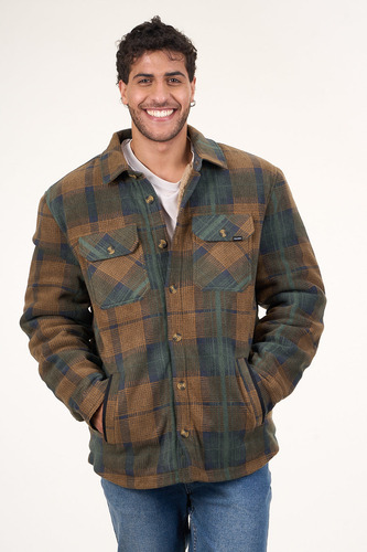 Chaqueta Leñadora De Polar Y Sherpa Hombre Polemic