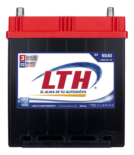 Bateria Lth 12v 320 Amp L-ns40-320