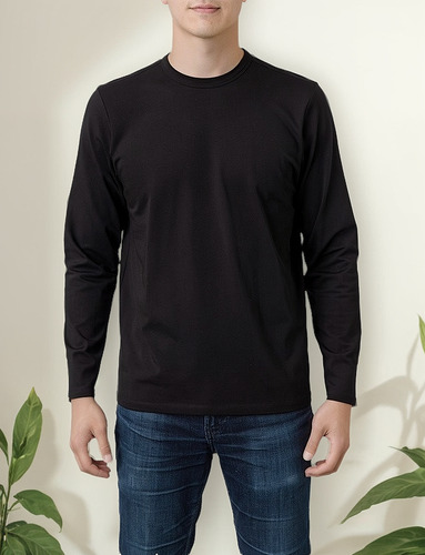 Playera Manga Larga Hombre Malinois