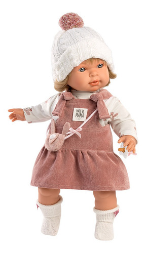 Muñeca Bebe Real Llorona Carla 42cm. Reborn Llorens España