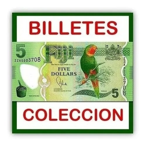 Imagen 3 de 3 de Billete E E U U 2 Dólares, Año 2013 Sello Verde Estado S/ C