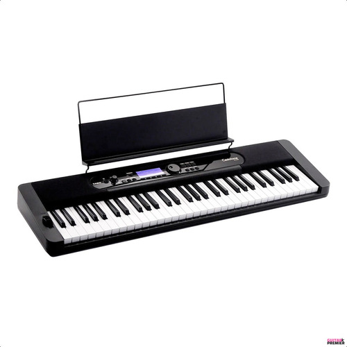 Organo Teclado Casio Ct-s410 Sensitivo Atril Funda Pedal