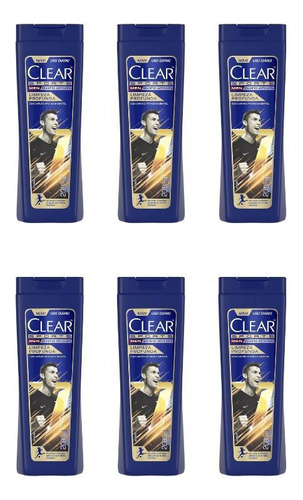 Shampoo Clear 200ml Limpeza Profunda-kit C/6un