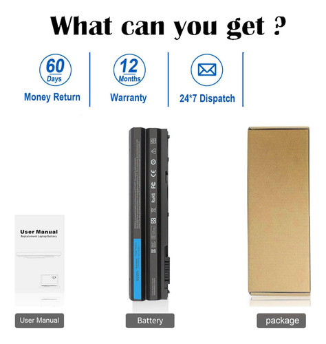 Bateria Dell T54fj Latitude E6000 E5000 Inspiron 14r 17r