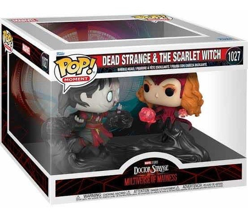Funko Pop Dead Strange & Scarlet Witch (Usado)
