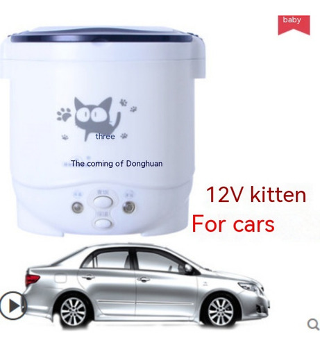 Car Mounted Rice Cooker Mini Rice Cooker 1l