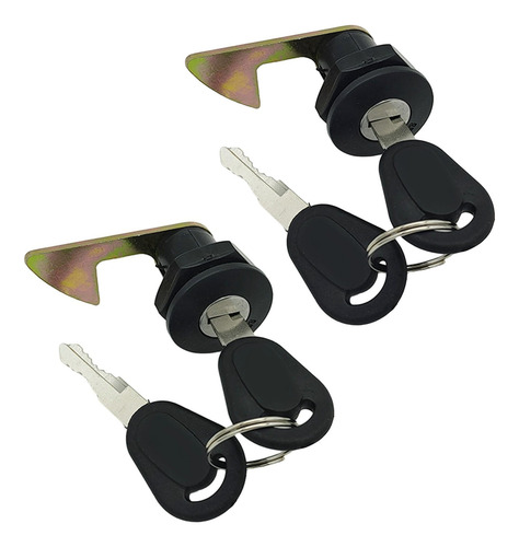 2×kits Cerradura Maletero Trasero Motocicleta, 40mm