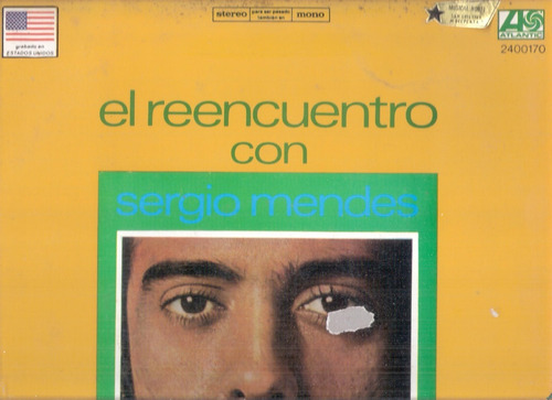 Sergio Mendes: El Encuentro Con Sergio Mendes / Lp Atlantic