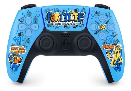 Control Inalámbrico Dualsense Ps5 Fortnite Edición Limitada Turquesa