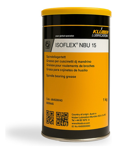 Graxa Isoflex Nbu 15 Embalagem 1kg. - Kluber (rolamentos)