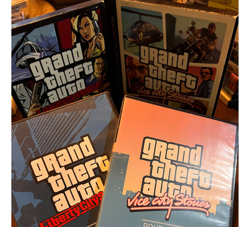 Grand Theft Auto A Rockstar Games Double Pack Ps2 (Usado)