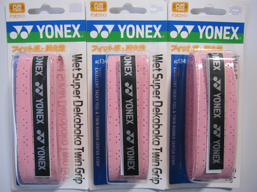 Yonex Wet Super Individual Wave Grip Ac134 francés Rosa (ac1