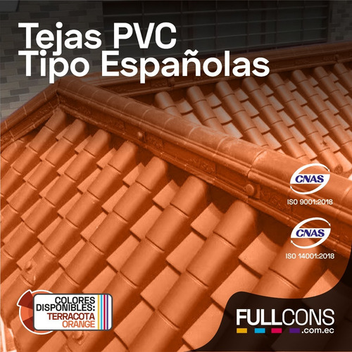 Imagen 3 de 5 de Tejas Españolas Pvc Alucobond Planchas Policarbonato Láminas