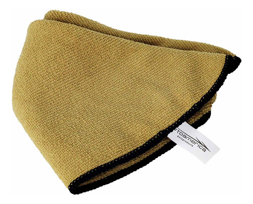 2 Flanelas De Microfibra 40x40cm Peanut Butter Autoamerica Cor Amarelo
