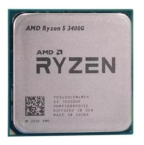 Processador Amd Ryzen 5 3400g Box (am4 / 4.2ghz / 6mb Cache)