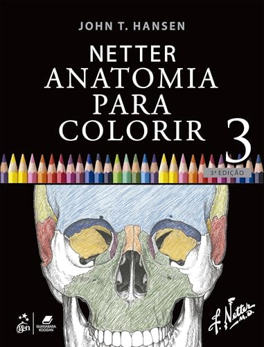 Libro Netter Anatomia Para Colorir De Guanabara Koogan (gen)