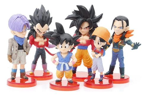 Figuras Muñeco Set Dragon Ball Gt Goku