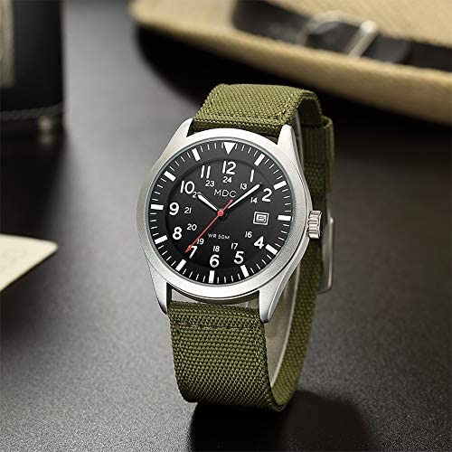 Reloj De Pulsera Analógico Militar Para Hombre, Reloj Deport