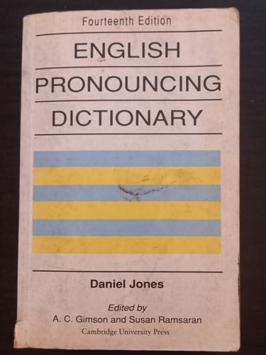 English Pronouncing Dictionary ][ Jones Cambridge University