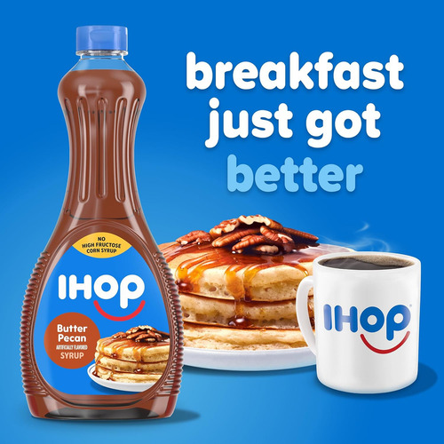 Miel Ihop Sabor Butter Pecan Syrup 709ml