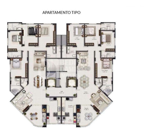 Imagem 5 de 12 de Apartamento Alto Padrão 04 Suítes - 00167