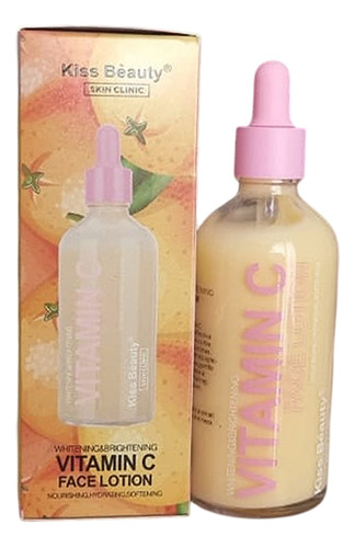 Locion Facial Vitamina C Blaqueador Y Aclarante Kiss Beauty Momento De Aplicación Día/noche Tipo De Piel Todo Tipo De Piel