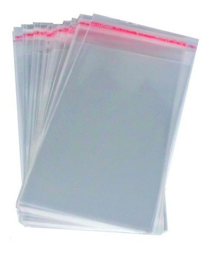 Saco Saquinho Adesivado 6x12 Para Películas Unhas 1000un