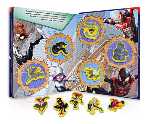 Imagem 4 de 4 de Spider Man Prenda E Aprenda