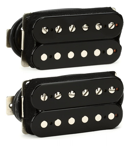 Pastilla Humbucker Alnico Ii Pro Negro Set