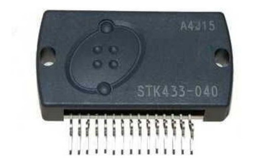 Stk433-040 Integrado Amplificador Audio  2 Canales 40+40 W