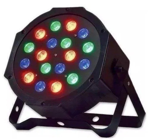 20 Canhao Refletor Led Par 64 Rgb 54 Leds 3w Dmx Dj Triled 110V/220V