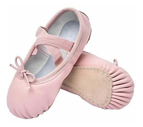 Stelle Girls Premium Leather Ballet Shoes Zapatillas Para Ni 